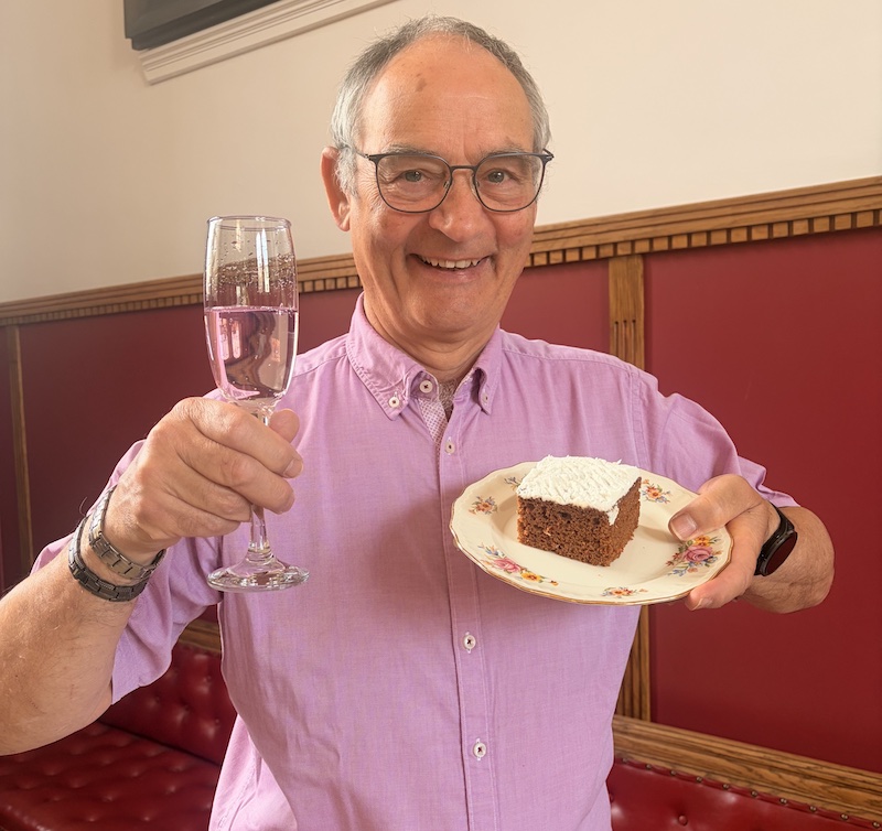 Peter Haworth, a trustee with the Forres Heritage Trust and volunteer coordinator is encouraging people to enjoy the sunset ceremony at Nelsons Tower.
